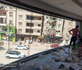 تنظيف واجهات المحلات - شركة تنظيف واجهات زجاج